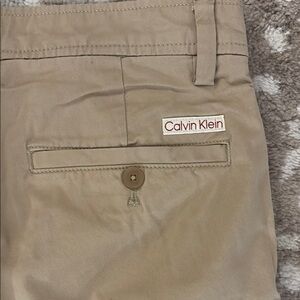 Calvin Klein Mens Khaki Pants